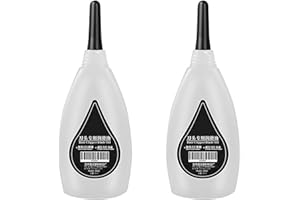 NIESEL 2 Pcs 80ml Hair Clipper Oil,Shaver Oil, Lubricating Oils For Clippers, Hair And Trimmer Lubricant, Beard Trimmers And Shavers, Oil Maintenance For Sewing Machines Trimmer, Trimmer Oil Lubricant