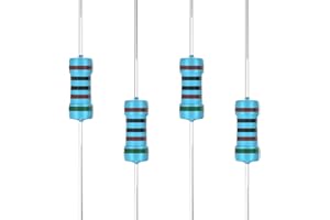 SCOOYUCK 100 Pcs 510 Ω ohm Widerständ 1/4W (0,25W) 1% Toleranz Metall Film Widerstande