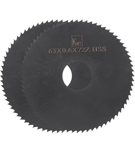Fraise Scie Circulaire HSS Aexit 100mm Diamètre 72 Dents Épaisseur 1.3mm - Coupe Précise Métal Bois Plastique