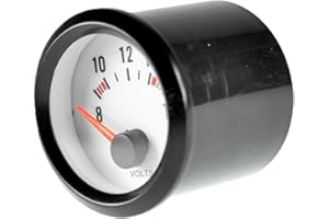 Mintice™ 2" 52mm Auto Voltmeter Universal Licht Anzeige Batteriespannung Instrument Messgerät
