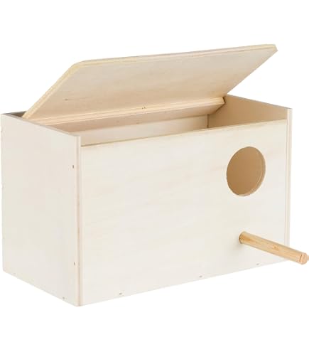 Artemio - Set Di 3 Scatoline Di Legno A Forma Di Oca, Beige, 10x8.5 Cm, Sagome Per Decorazione