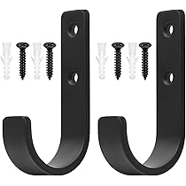 Ganci Da Parete Per Garage - Set Da 6 Ganci A J Per Bici, Attrezzi E Oggetti Ingombranti - Foto 6