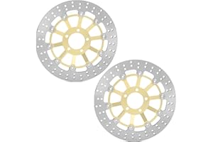 T | TARAZON Gold Pair Front Brake Discs for 1998 1999 KAWASAKI ZX-9R 900 °C Ninja ZX-12R 1200 2004 2005 2006