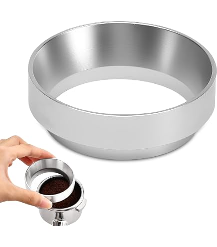 Motta Edelstahl-Trichter Für Espressomaschinen – 40 Mm Höhe, Made In Italy, Perfekt Für Siebträger
