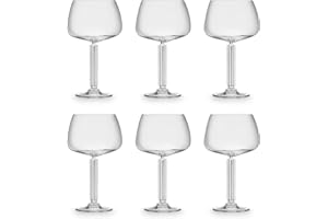 Libbey Gin & Tonic Modern America Lot de 6 verres à cocktail 590 ml / 59 cl - Passe au lave-vaisselle - Parfait pour un cocktail à la maison