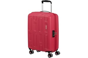 American Tourister Ellipso - Étui Rigide de 79 cm - Valise à roulettes à 4 Roues, Serrure TSA, légère - 104 L - Rose (Pink Flash)