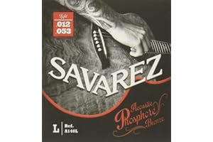 Savarez A140L Jeu de cordes pour guitare acoustique phosphore bronze