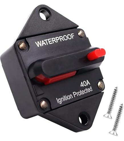 Interruttore Automatico Auto 30A-300A - Protettione Circuito 12V-48V DC - Impermeabile Con Reset Manuale - Foto 10