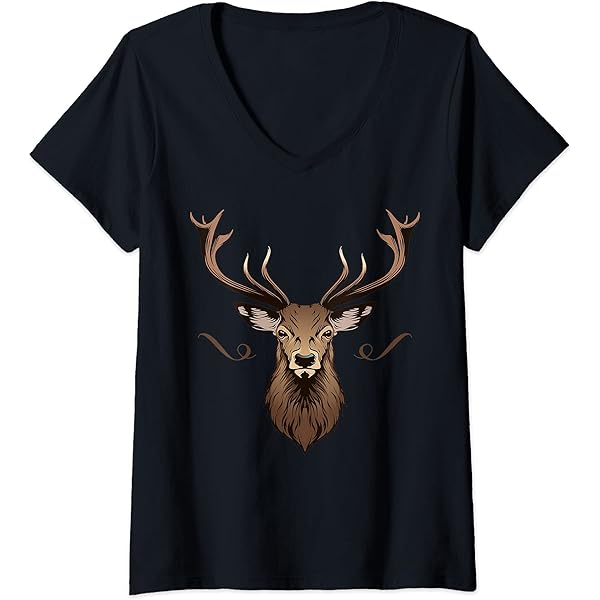 Herren Pullover Geweih Pullover Hirsch Vintage Hirsch Wildtier