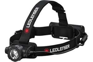 Ledlenser H7R Core latarka LED, 1200 lumenów, ładowana akumulatorem litowym, IP67, z możliwością ogniskowania, bezstopniowe ściemnianie, stałe światło, zasięg światła 260m
