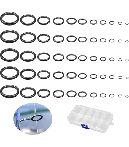 ENSEMBLE INCONTOURNABLE DE 10 Tailles De Guides Canne à Pêche En Céramique Co EUR 23,00