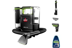 BISSELL SpotClean C5 Pet, Portable Carpet Cleaner, Remove Spills, Spots & Stains, For Carpets, Car Seats, Powerful Suction, Two-Tank Technology, Corded, 3928E, Black,cha Cha Lime