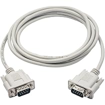 Câble Série RS232 DB9 Mâle/Femelle - 4.5FT | Pour Ordinateurs, Imprimantes