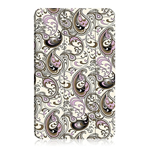 Fintie Samsung Galaxy Tab A 10.1 Hülle – Ultra Schlank Superleicht Ständer Smart Shell Case Cover Schutzhülle Etui Tasche mit Auto Schlaf / Wach Funktion für Samsung Galaxy Tab A 10,1 Zoll T580N / T585N Tablet (2016 Version), Paisleymuster - 9