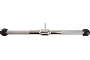 ‎SCSPORTS ScSPORTS® Griffe für Gym - Ergonomisch, bis 200 kg Belastbar, Gerändelte Grifffläche, Stahl, Verchromt - Parallelgriff, Kabelzuggriff, Rudergriff, Kabelzug, Latzug