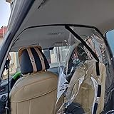 Car Partition Protection Isolate Screen Taxi Driver Cab Transparent Anti Droplet Protective Film Uk Stock Fast Delivery Amazon Co Uk Automotive