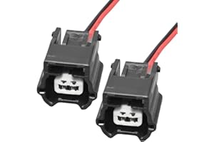HARY 2-Pack Pre-Wired ABS Sensor Connector Plugs – 2-Pin Replacement for Nissan X-Trail Qashqai Juke, Replaces #479004CB2A, 47901-1KA0A, 576556777, DJ7021K-0.6-21