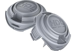 Viilich 2 pezzi di copertura per tagliaerba Black & Decker, tappo per bobine compatibile, Coverage Cap Edge Cutters STC5433 STC5433PC 90588530