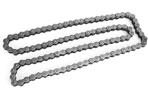 Yosoo Health Gear 420 Drive Chain, Pitbike Chains, Motorcycle Link Chain, 102 Links, Alloy, Single Strand, Fit for 90 110 Dirt Bike ATV Quad TaoTao SUNL Chinese