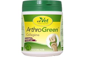 ArthroGreen cdVet Collagen 300 g - des articulations naturellement saines pour Les Animaux grâce au collagène (1 Pack)