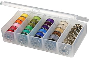 ArtBin 8155AB Bobbin Box, Translucent Clear