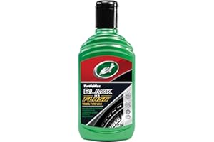 Turtle Wax 52812 Black in a Flash Autowachs-Restaurator für Kunststoff & Reifen im Außenbereich 300ml
