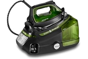 Rowenta Silence Steam Pro Centrale vapeur, Haute pression 8 bars, Fonction pressing 580g/min, Silencieuse, Fabriqué en France DG9246F0