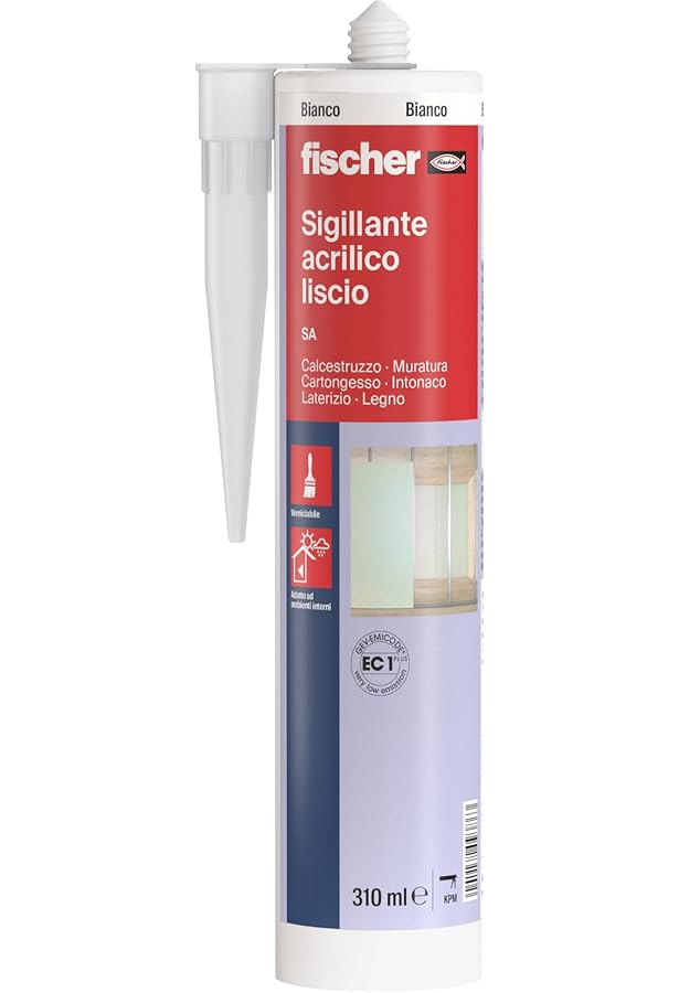 Sigillante Intonaci Bianco-strutturato, Dimensione Del Grano 1 Sottile