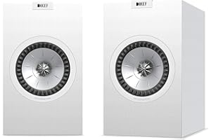 KEF Q150 Bookshelf Speakers, Passive, Satin White (Pair)