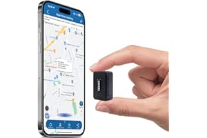 TKMARS Mini localizzatore GPS,1500mAh Micro GPS Tracker per Auto Bambini, Antifurto Magnetico Impermeabile Geofence Alarm APP Gratuita TK913