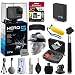 Produktbild GoPro Hero5 schwarz chdhx-501 mit 64 GB Ultra Memory + Premium Schutzhülle + Selfie Stick + Head Strap + Floaty Bobber + microSD Kartenleser + Reinigungsset + mehr