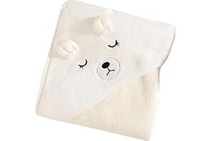 Kirdume Bebe con Capucha | Toallas Baño Bebe Ultra Suaves | Hipoalergénicas & Altamente Absorbentes Bebe | Regalos Originales para Bebes Recien Nacidos