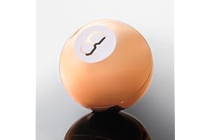 Global Gizmos 51329 Magic Eight 8 Ball/Or Rose/Enfants, Adultes, Famille Didation de Fortune Fun/Maison ou Bureau/Jeu de Questions et de réponses