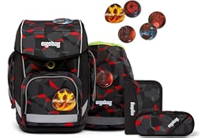 ‎ERGOBAG ergobag cubo Set ergonomischer Schulrucksack Klassisch 6-teilig 1. Klasse Grundschule
