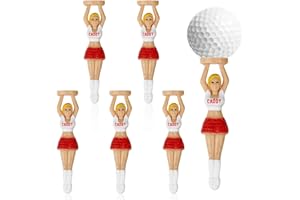 SUJEBKC 5 Pcs Signora Divertente Tee Golf Golf Tee Tee Divertenti Da Golf Per Uomini Donne Allenamento Di Golf Accessori Da Golf Pratica Di Golf