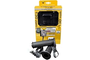 TECNO GLOBE POIGNEES CHAUFFANTES MOTO Longueur 130 mm LUXE