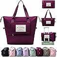Wazdorf Nylon 41 Liter Expandable Travel Bags for Women, Duffle Bags for Women Luggage, Foldable Vanity Traveling Bag, Waterp