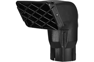 Blueshyhall Snorkel Auto, Tête de Filtre d'Admission d'Air Offroad, Tuyau d'Admission, Filtre à Air pour Snorkel, Collecteur de Poussière Auto (76mm)