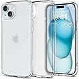 Spigen Ultra Hybrid Back Cover Case Compatible with iPhone 15 Plus (TPU + Poly Carbonate | Frost Clear)