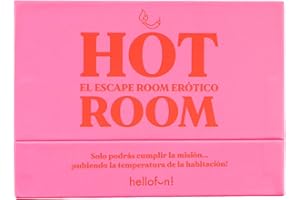 REGALADOR «HOTROOM» | El primer Escape Room con final feliz | Para parejas picantes | 5 historias llenas de enigmas | El juego más hot