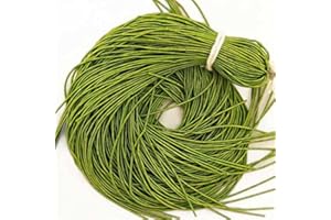 Embroiderymaterial Alambre francés para bisutería y Bordado, 1 mm, Acabado Mate Parrot Green