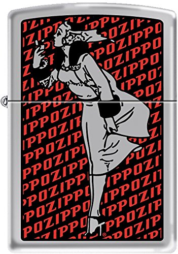 Preisvergleich Produktbild Zippo Windy Girl Satin Chrome
