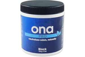 ONA Block Pro Geruchsneutralisierer - Entfernen Sie unerwünschte Gerüche sicher, natürlich und dauerhaft - 170g