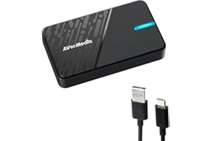 AVerMedia StreamLine MINI+ GC311G2 Carte de capture HDR 4K60, enregistrement 1080p60, streaming de jeu faible latence pour Switch, Xbox, PS5, PC sur Twitch, OBS