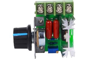 YOSOO PWM AC Motor Speed Control Controller 2000W(max) SCR Voltage Regulator Adjustable 50-220V 25A LED Dimmers