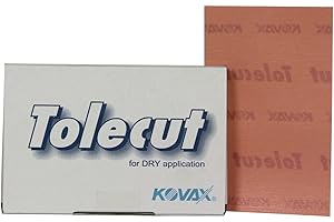 EAGLE ABRASIVES Kovax Tolecut P1500 Bandes Rose/rose 70 x 114 mm