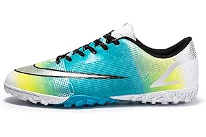 IFIKK Chaussures de Football Crampons Homme Professionnel Spike Chaussure de Foot Adulte Enfant Antidérapant Entraîneurs de Football Chaussures pour Adolescents Football Boots