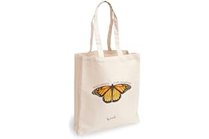 Loxato Borsa Shopper Donna - Tote Bag Tela - Shopper Borsa - Borsa Tela Donna - Borse di Cotone 35x42cm Extra Largo 8cm - Shopper in Tela - Borsa Canvas