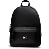 Tommy Hilfiger TJM ELEVATED PU BACKPACK Erkek Sırt &Ccedil;antası Black OS