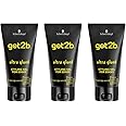 Schwarzkopf got2b Ultra Glued Styling Gel for Edges, 150 ml, Pack of 3